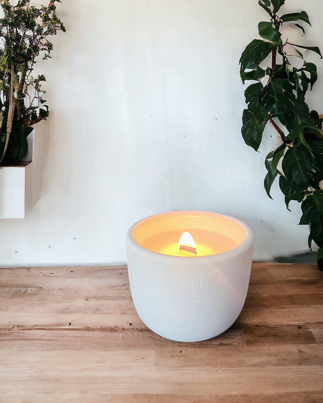 Chariscene Candles Coconut Wax and Wooden Wicks