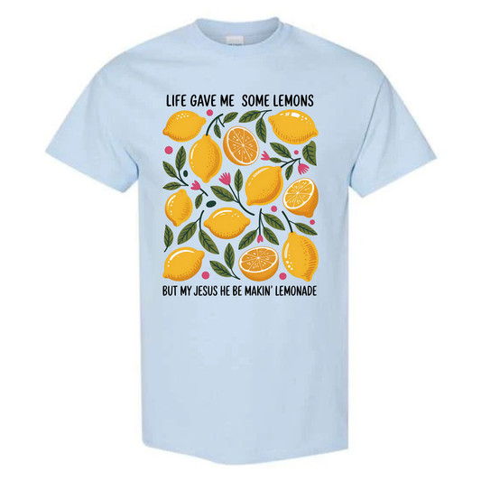 Jesus Making Lemonade