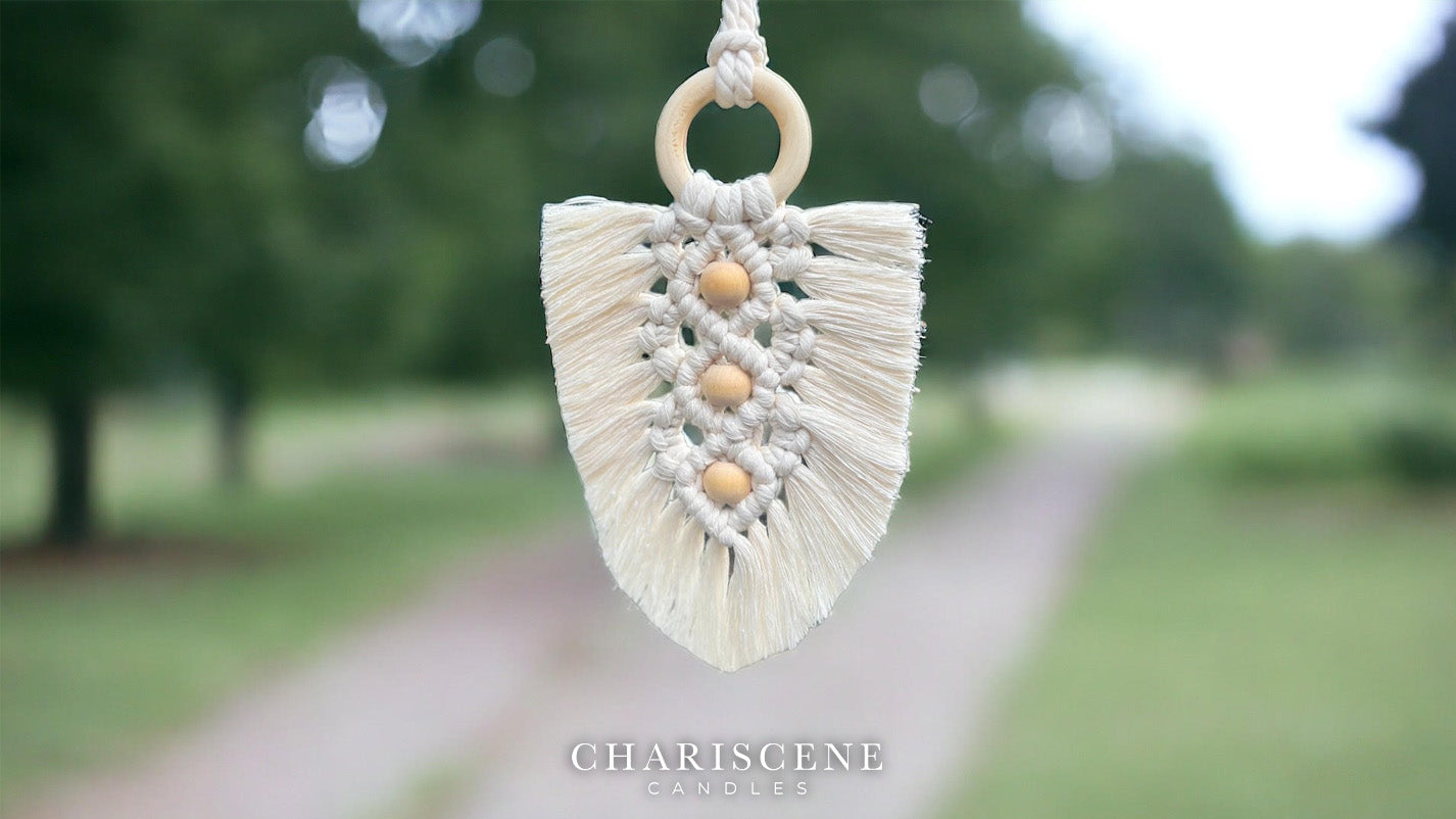 Macrame Hanging Car Diffuser